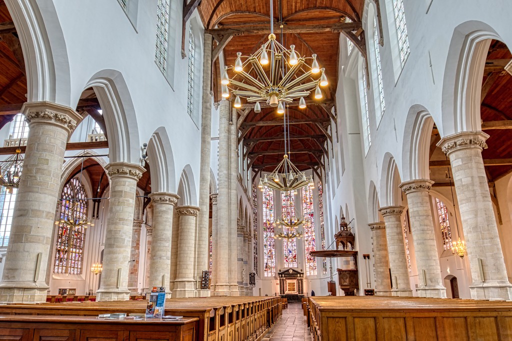 hdr nieuwe oude kerk delft praalgraf willem van oranje protestant religie rooms katholiek kerkfotografie religion erfgoed kathedraal basiliek bezienswaardigheid